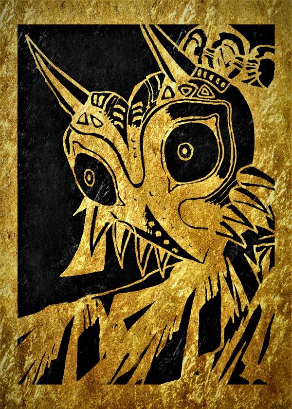 Image of Golden LUX - The Legend of Zelda - plakat Wymiar do wyboru: 40x50 cm