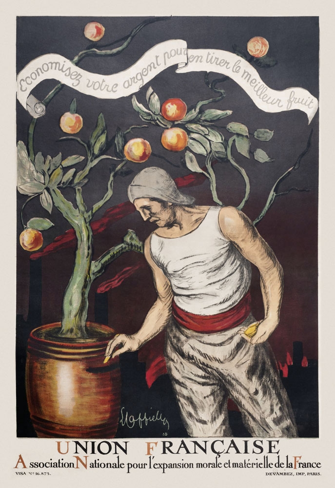 Image of Leonetto Cappiello Save your money to get the best results (1920) - plakat Wymiar do wyboru: 20x30 cm
