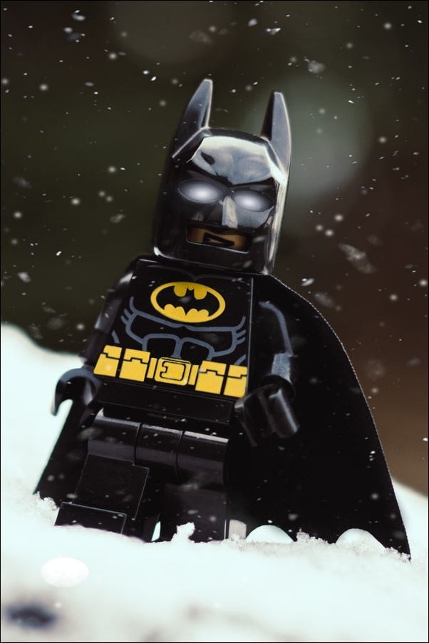 Image of Lego Batman - plakat Wymiar do wyboru: 29,7x42 cm