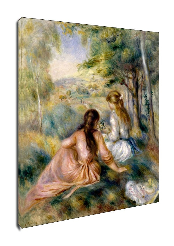 Image of In the Meadow, Auguste Renoir - obraz na płótnie Wymiar do wyboru: 60x80 cm