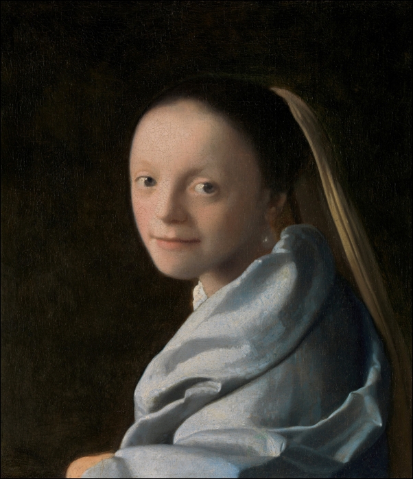 Image of Study of a Young Woman, Jan Vermeer - plakat Wymiar do wyboru: 21x29,7 cm