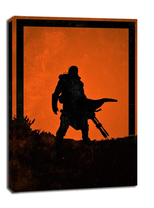 Image of Dawn of Heroes - Lone Wanderer, Fallout - obraz na płótnie Wymiar do wyboru: 20x30 cm