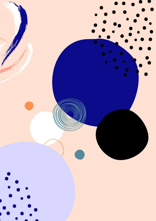Image of Kosmos III - plakat Wymiar do wyboru: 30x40 cm