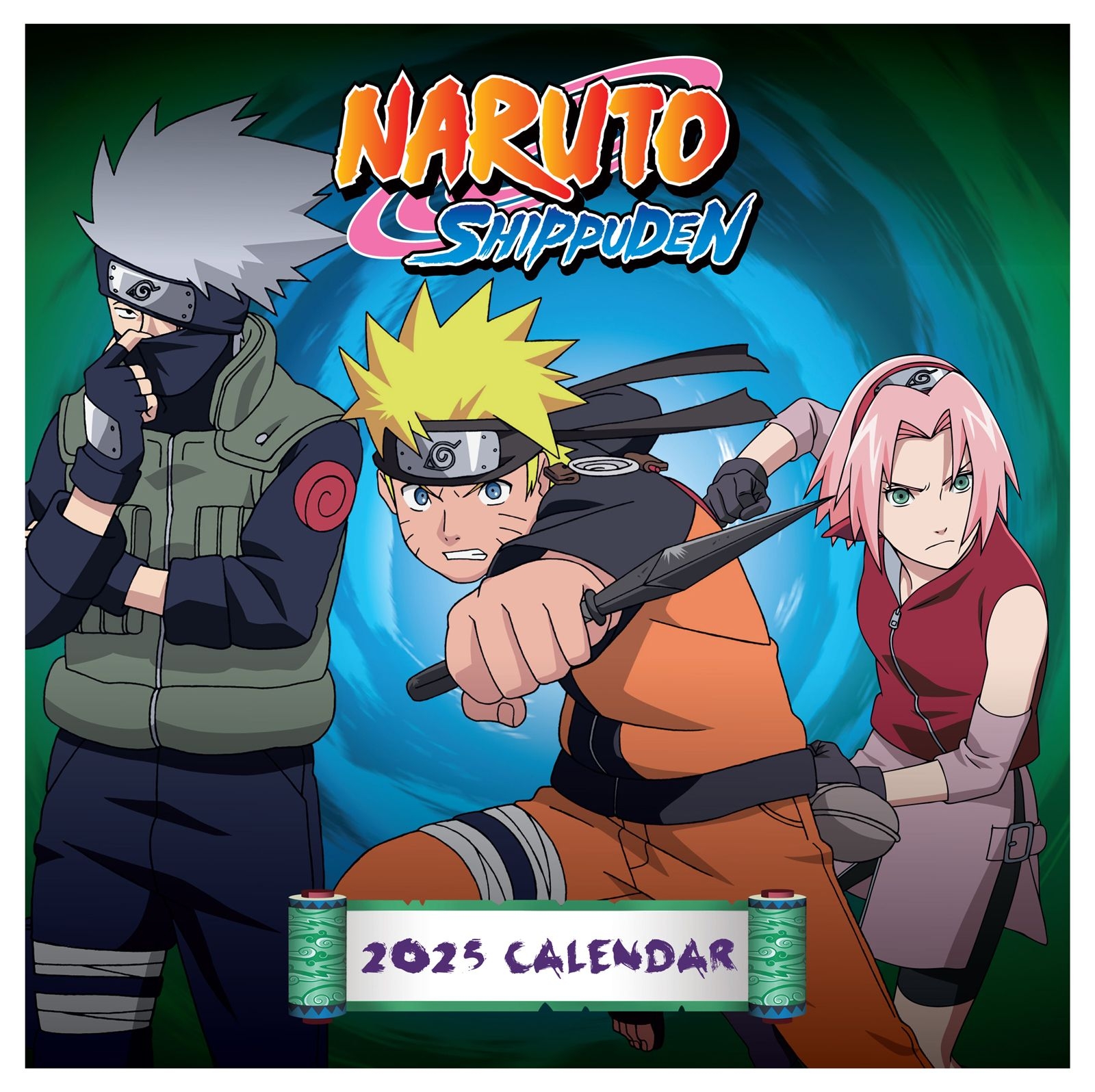 Image of Naruto Shippuden - Oficjalny Kalendarz 2025 Ścienny