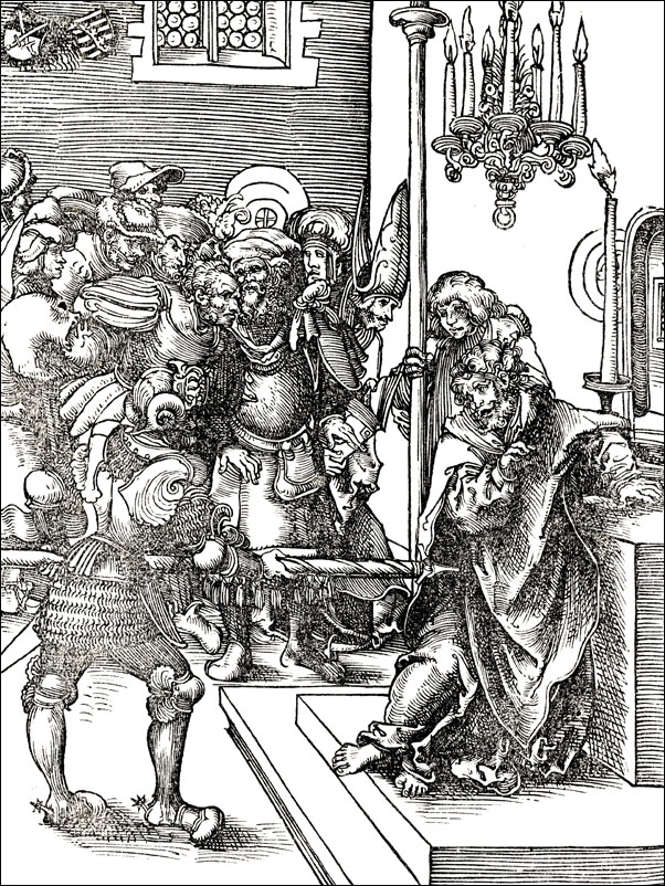 Image of Thomas from the Martyrdom of the Twelve Apostles, Lucas Cranach the Elder - plakat Wymiar do wyboru: 59,4x84,1 cm