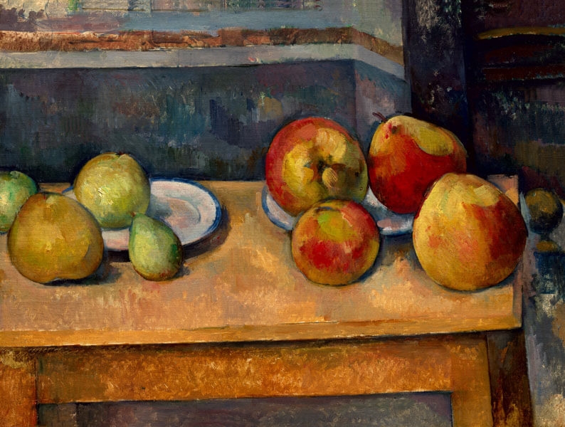 Image of Still Life with Apples and Pears, Paul Cézanne - plakat Wymiar do wyboru: 100x70 cm