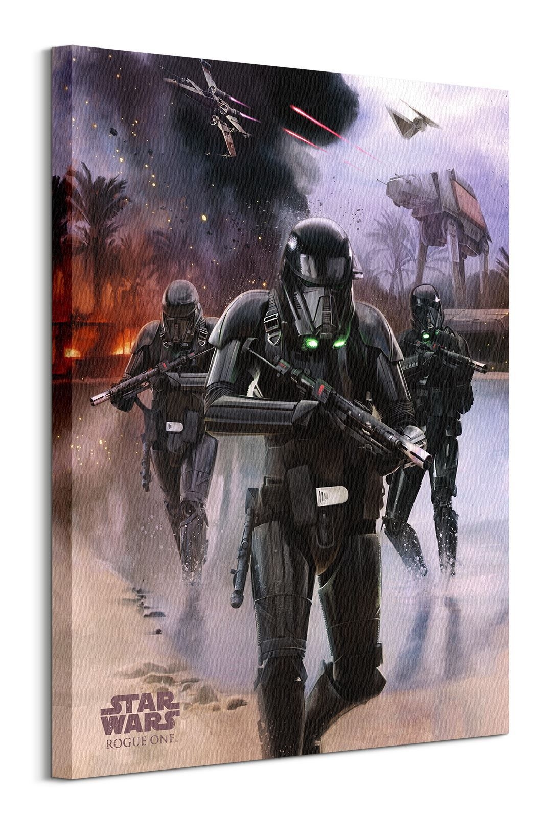 Image of Star Wars Rogue One Death Trooper Beach - obraz na płótnie