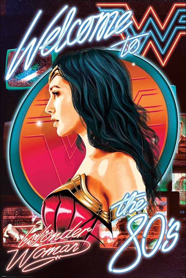 Image of Wonder Woman 1984 Welcome To The 80s - plakat