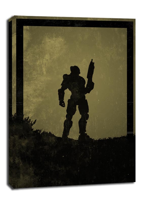 Image of Dawn of Heroes - Masterchief, Halo - obraz na płótnie Wymiar do wyboru: 20x30 cm