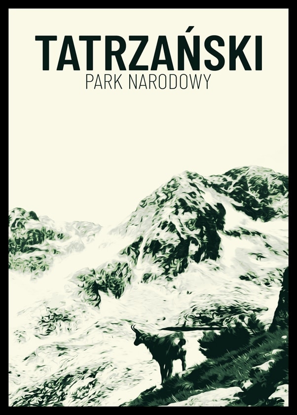Image of Parki Narodowe, Tatry - plakat Wymiar do wyboru: 30x40 cm
