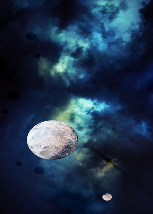 Image of Deep Space, Schönberg - plakat Wymiar do wyboru: 70x100 cm