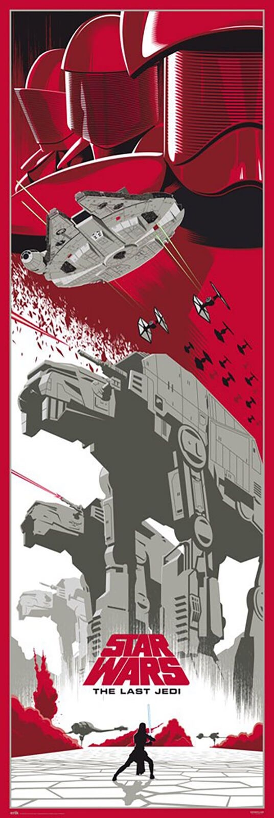 Image of Star Wars Gwiezdne Wojny Część VIII Ostatni Jedi - plakat
