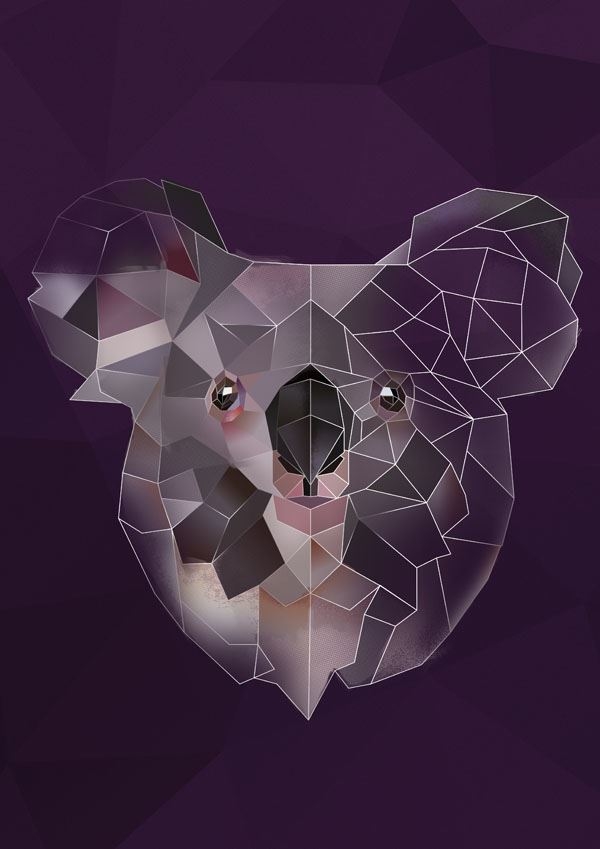 Image of Koala - plakat Wymiar do wyboru: 20x30 cm