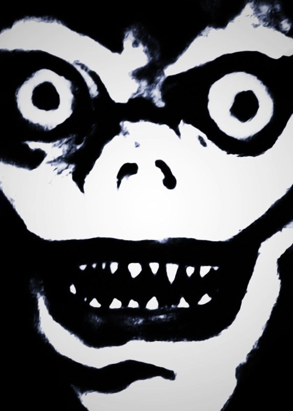 Image of Notatnik śmierci Death Note - Ryuk - plakat Wymiar do wyboru: 21x29,7 cm