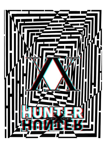 Image of Maze Gaze Hunter x Hunter - plakat 3D Wymiar do wyboru: 21x29,7 cm