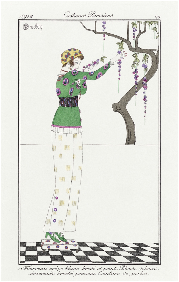 Image of Relation, Manteau de sports, de Paul Poiret, Charles Martin - plakat Wymiar do wyboru: 20x30 cm