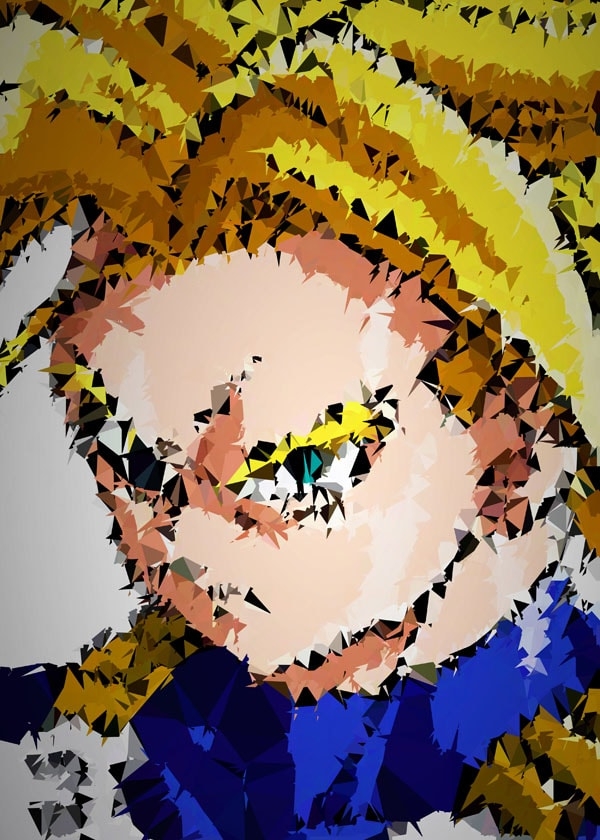 Image of POLYamory - Trunks, Dragon Ball - plakat Wymiar do wyboru: 50x70 cm