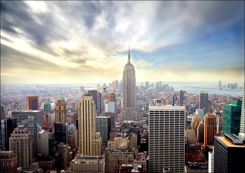 Image of Manhattan, New York - plakat Wymiar do wyboru: 50x40 cm