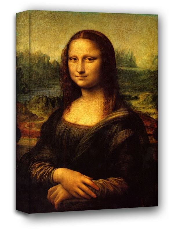 Image of Mona Lisa, Leonardo da Vinci - obraz na płótnie Wymiar do wyboru: 70x100 cm