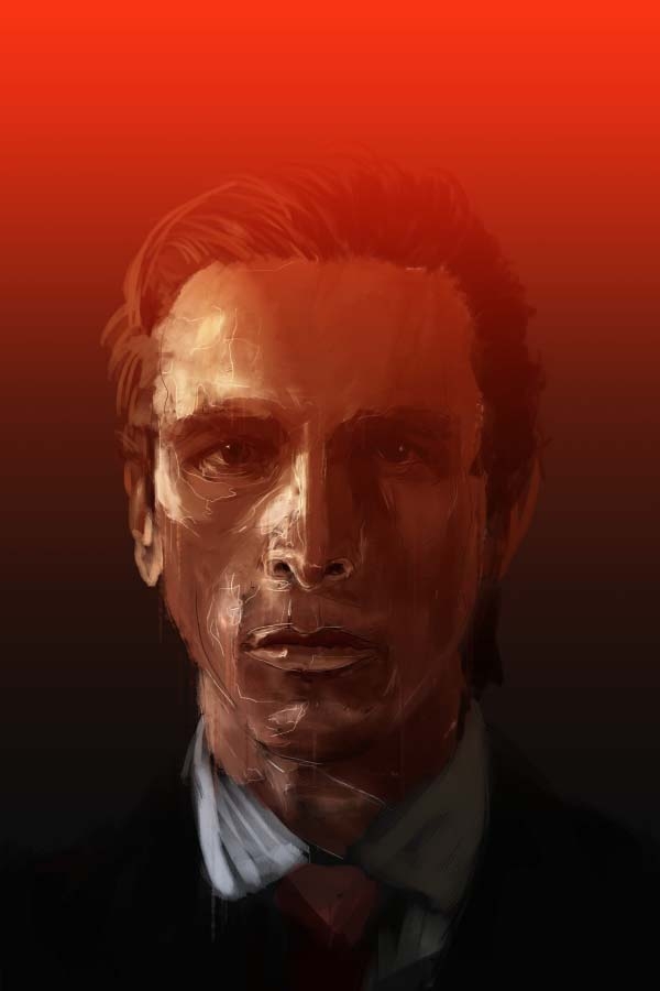 Image of Christian Bale - plakat premium Wymiar do wyboru: 30x45 cm