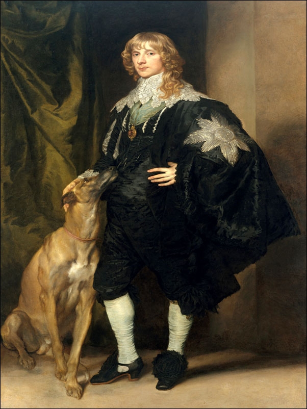 Image of James Stuart (1612–1655), Duke of Richmond and Lennox, Anthony van Dyck - plakat Wymiar do wyboru: 20x30 cm