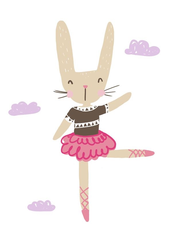 Image of Balerina III - plakat Wymiar do wyboru: 20x30 cm