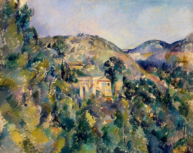 Image of View of the Domaine Saint-Joseph, Paul Cézanne - plakat Wymiar do wyboru: 40x30 cm