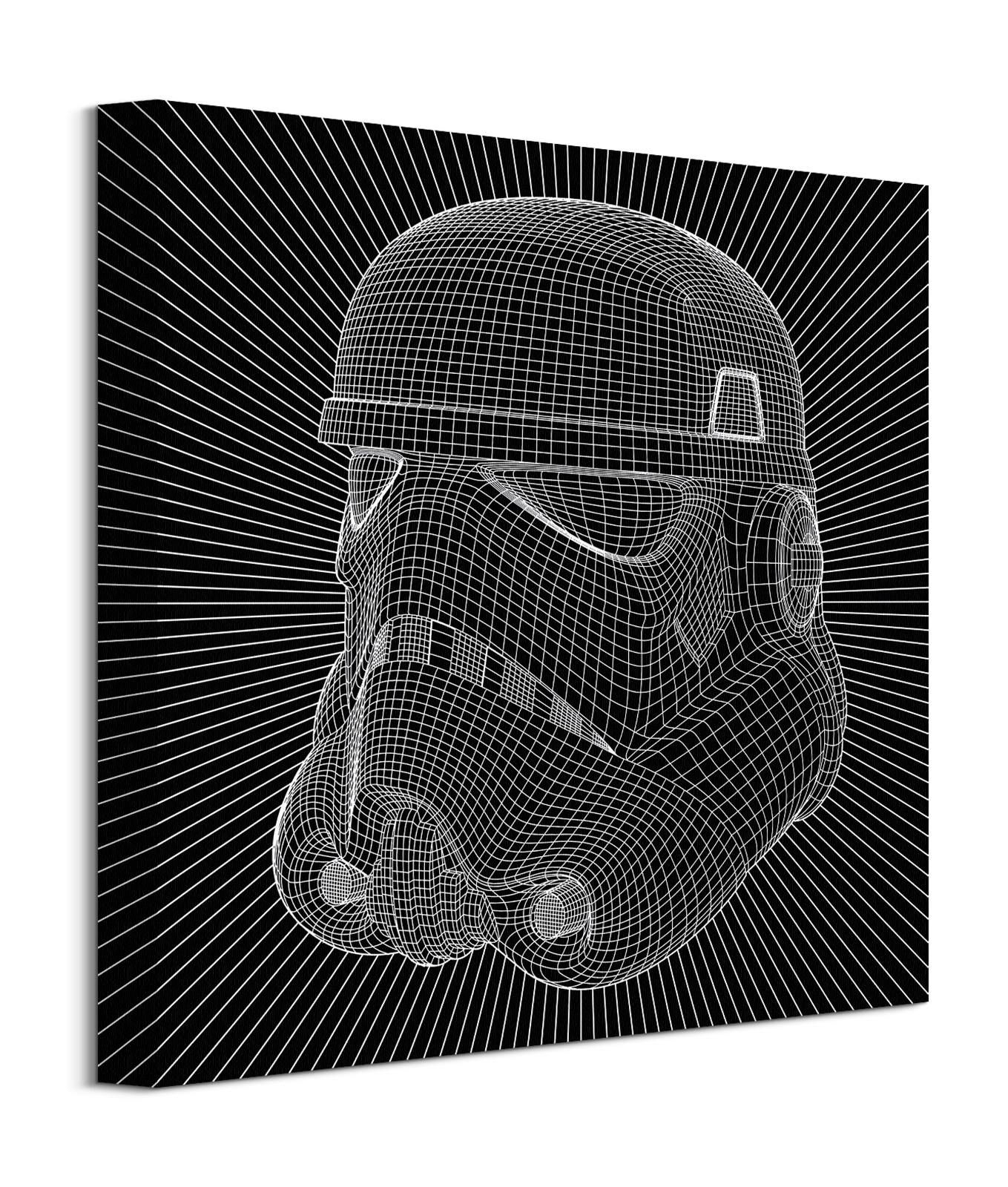 Image of Star Wars Stormtrooper Wire - obraz na płótnie