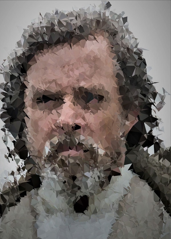 Image of POLYamory - Old Luke Skywalker, Gwiezdne Wojny Star Wars - plakat Wymiar do wyboru: 30x40 cm