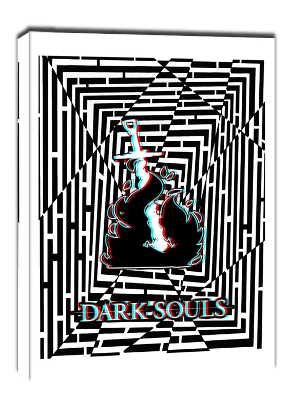 Image of Maze Gaze Dark Souls - obraz na płótnie Wymiar do wyboru: 30x40 cm