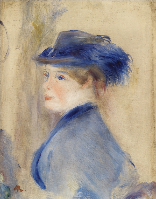 Image of Bust of a Woman, Auguste Renoir - plakat Wymiar do wyboru: 20x30 cm