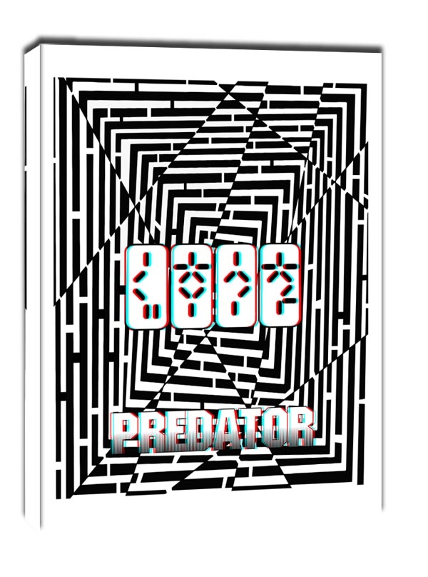 Image of Maze Gaze Predator - obraz na płótnie Wymiar do wyboru: 60x80 cm