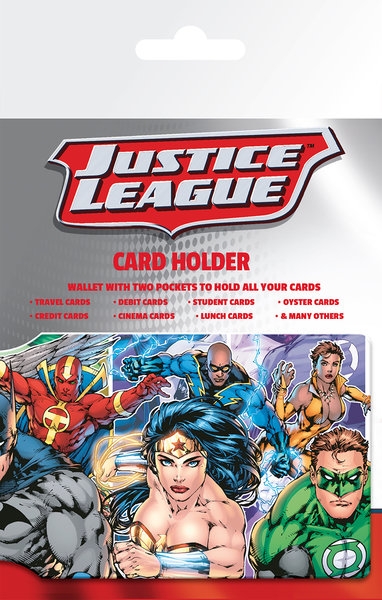 Image of DC Comics Liga Sprawiedliwości Grupa - Okładki na Dokumenty i Karty