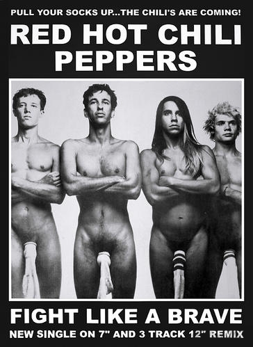 Image of Red Hot Chili Peppers - Fight Like A Brave - plakat