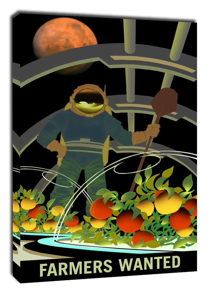 Image of Farmers Wanted - obraz na płótnie Wymiar do wyboru: 20x30 cm