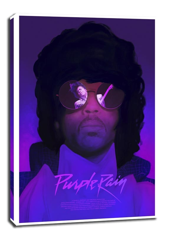 Image of Purple Rain - obraz na płótnie Wymiar do wyboru: 20x30 cm