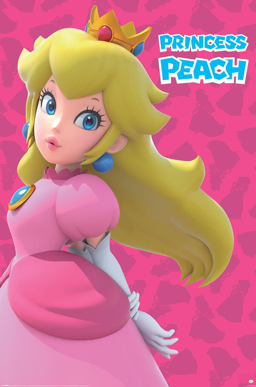 Image of Nintendo Mario Bros Princess Peach - plakat