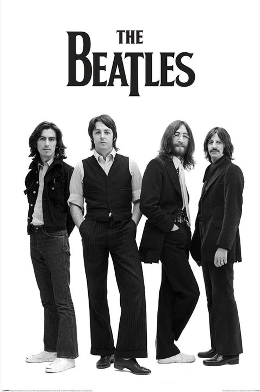 Image of The Beatles White - plakat