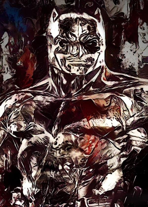 Image of Legends of Bedlam - Batman, DC Comics - plakat Wymiar do wyboru: 30x40 cm