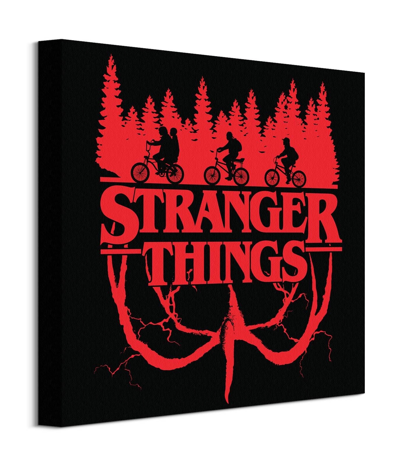 Image of Stranger Things Logo Flip - obraz na płótnie