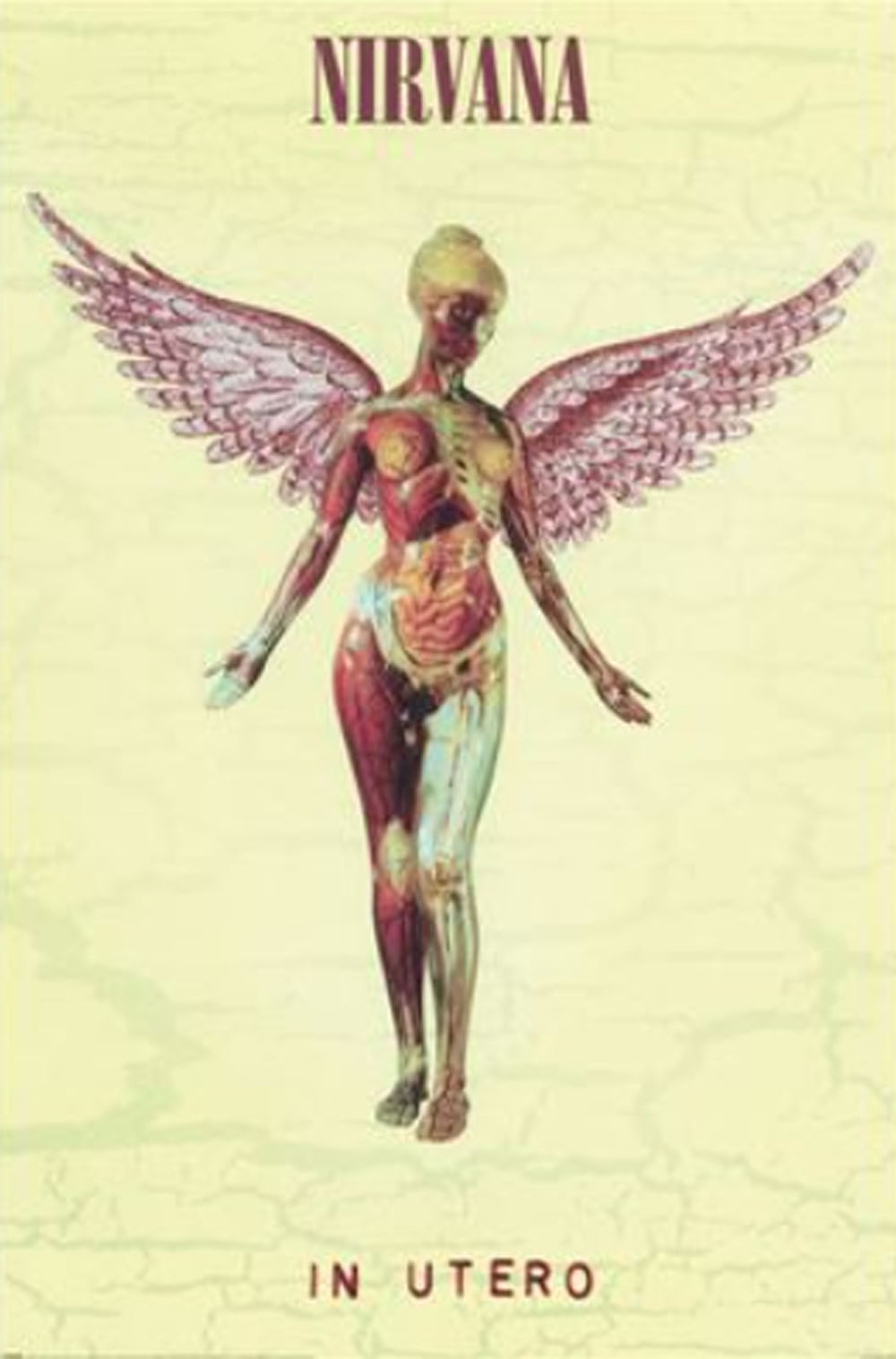 Image of Nirvana Kurt Cobain In Utero - plakat