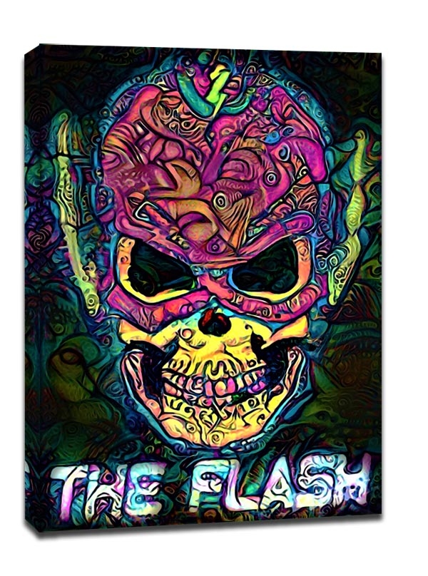 Image of PsychoSkulls, The Flash, DC Comics - obraz na płótnie Wymiar do wyboru: 20x30 cm
