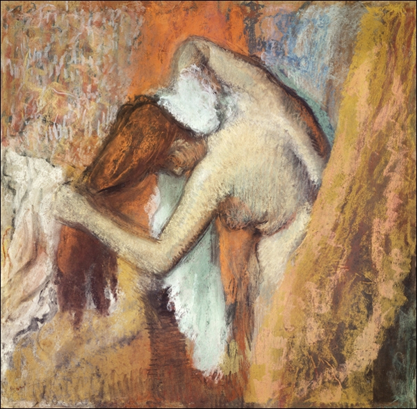 Image of Naked lady, Edgar Degas - plakat Wymiar do wyboru: 40x40 cm