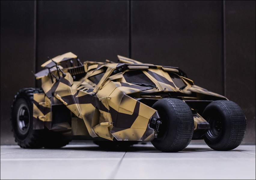 Image of Batmobil, Tumbler, The Dark Knight Rises Ver 2 - plakat Wymiar do wyboru: 80x60 cm