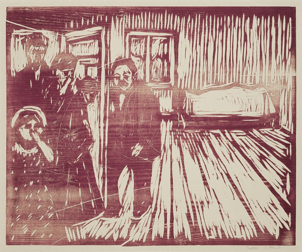Image of The Smell of Death (1915), Edvard Munch - plakat Wymiar do wyboru: 21x29,7 cm