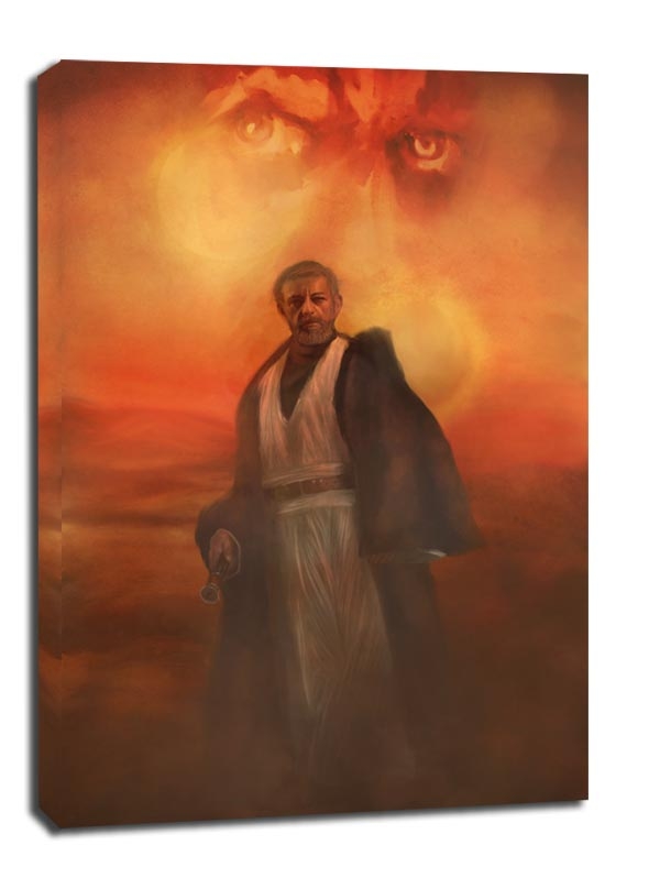Image of Obi Wan Kenobi - obraz na płótnie Wymiar do wyboru: 40x50 cm