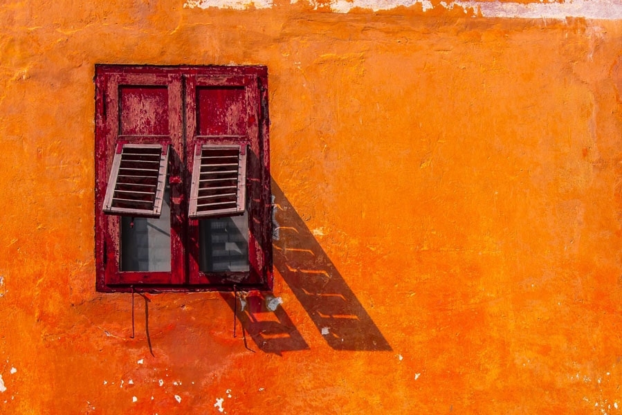 Image of Włochy, Predazzo okiennice - plakat Wymiar do wyboru: 40x30 cm