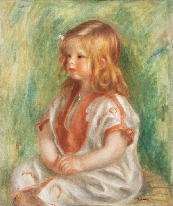 Image of Claude Renoir, Auguste Renoir - plakat Wymiar do wyboru: 30x40 cm