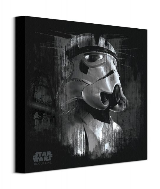 Image of Star Wars Rogue One Stormtrooper Black - obraz na płótnie