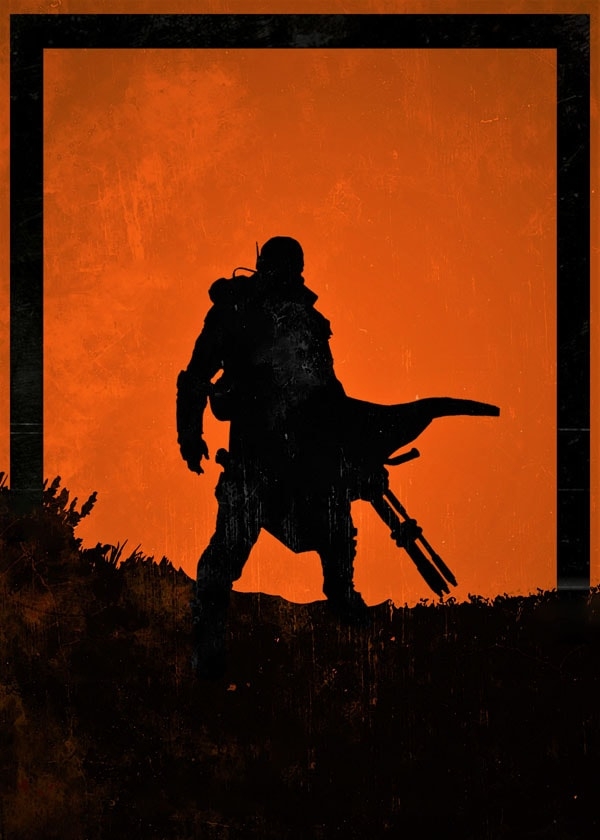 Image of Dawn of Heroes - Lone Wanderer, Fallout - plakat Wymiar do wyboru: 21x29,7 cm